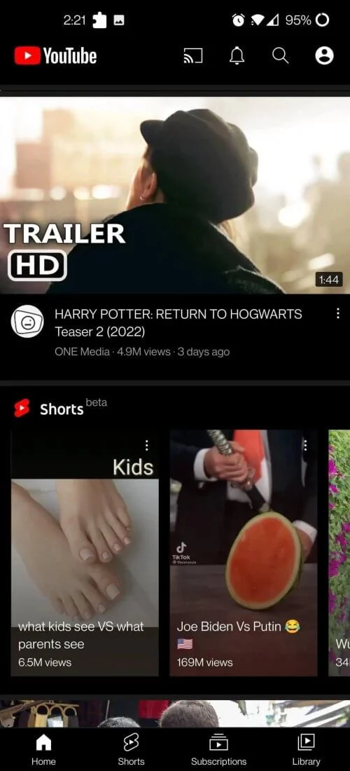 YT Vanced screenshot