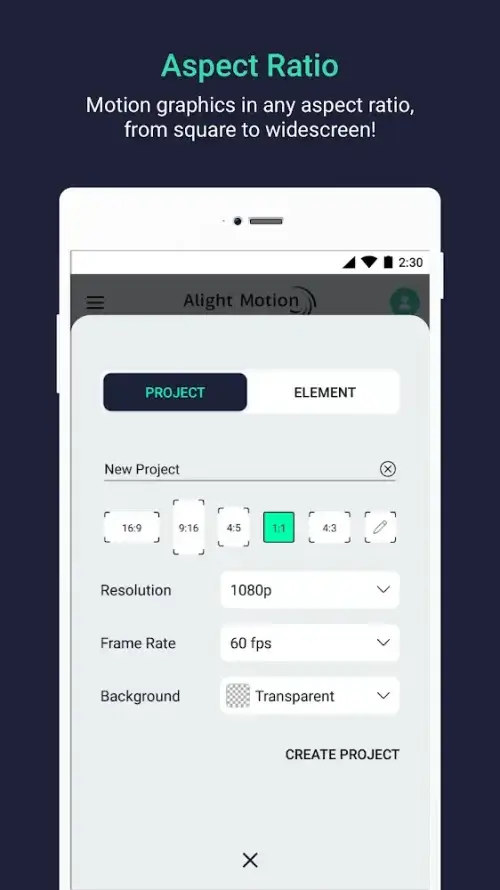 Alight Motion screenshot