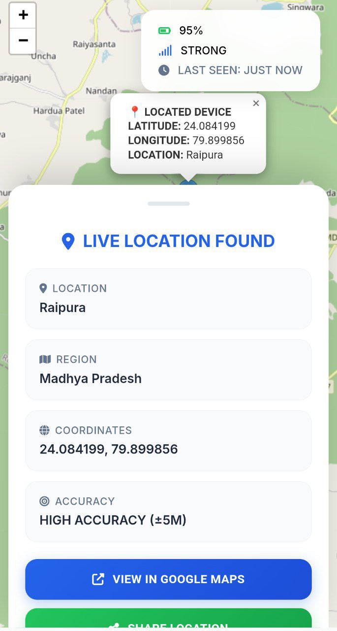 Phone Tracker screenshot